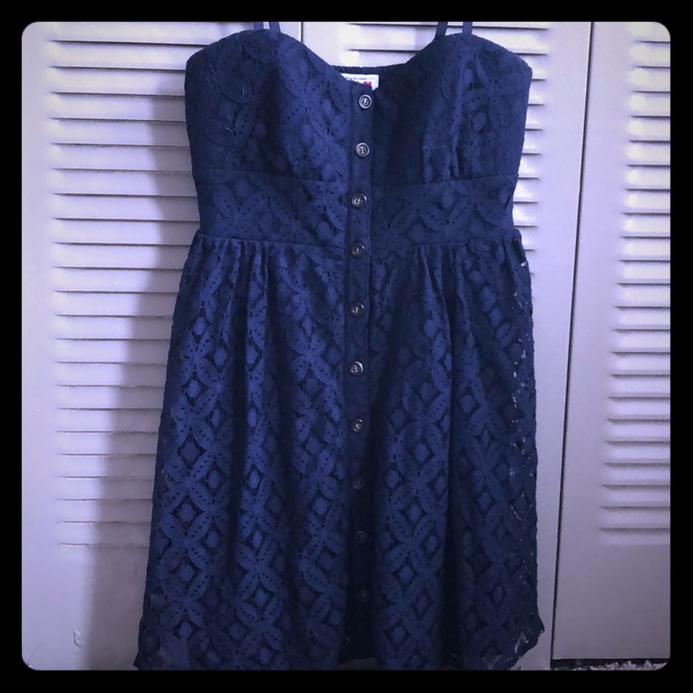 25” Navy blue dress